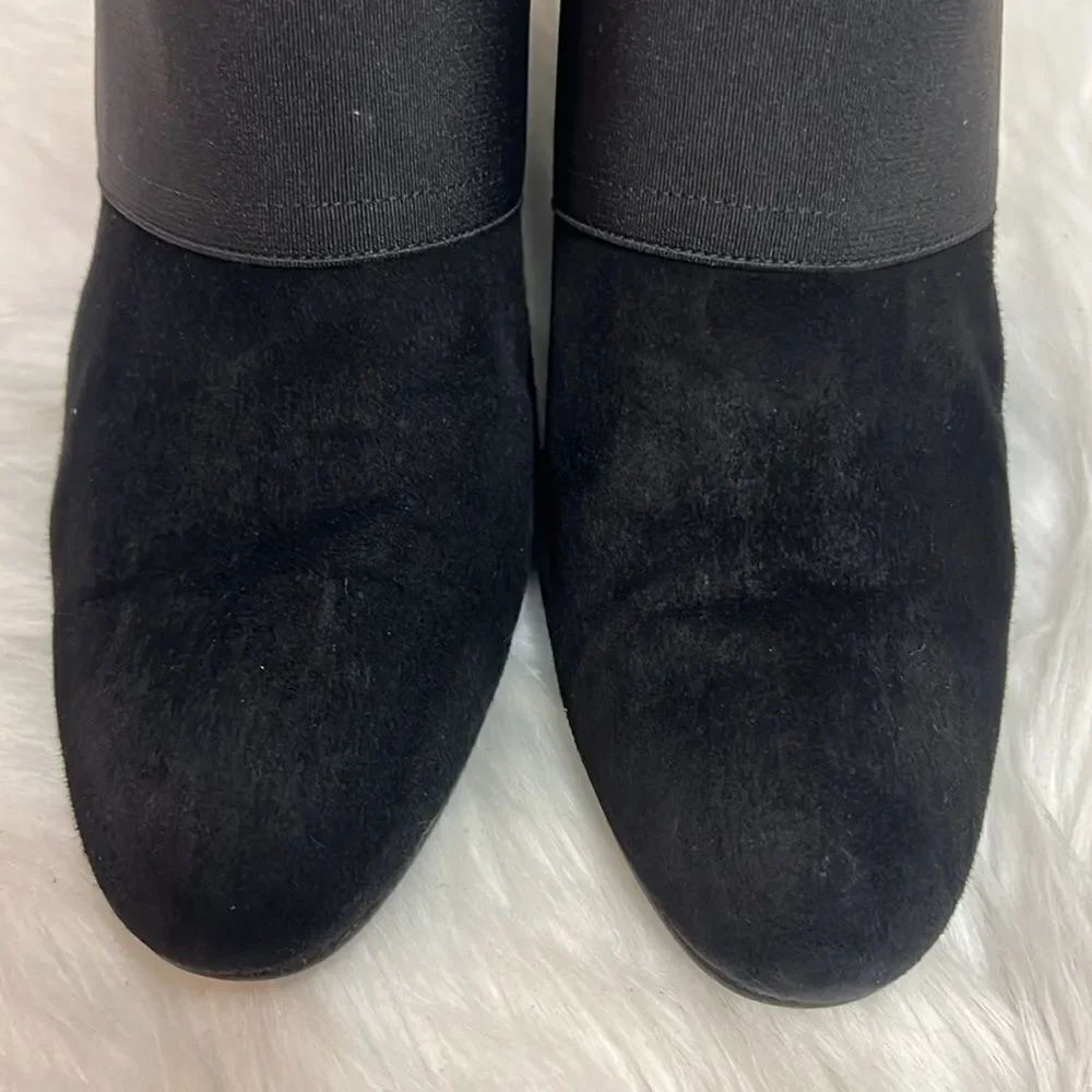 Stuart Weitzman black suede wedge shoes size 10 B33‎ - Picture 8 of 12